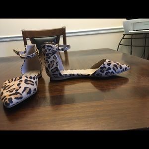 Dream Pairs D’Orsay Pointed Ankle Flats Size 5